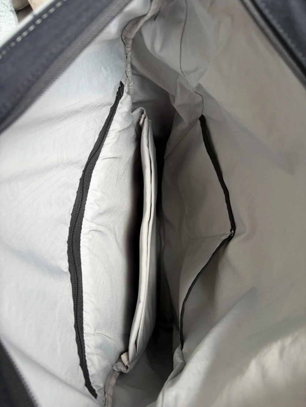 tomtoc Rolltop Laptop Backpack Gray Black Waterproof Travel Bag - Picture 5 of 8